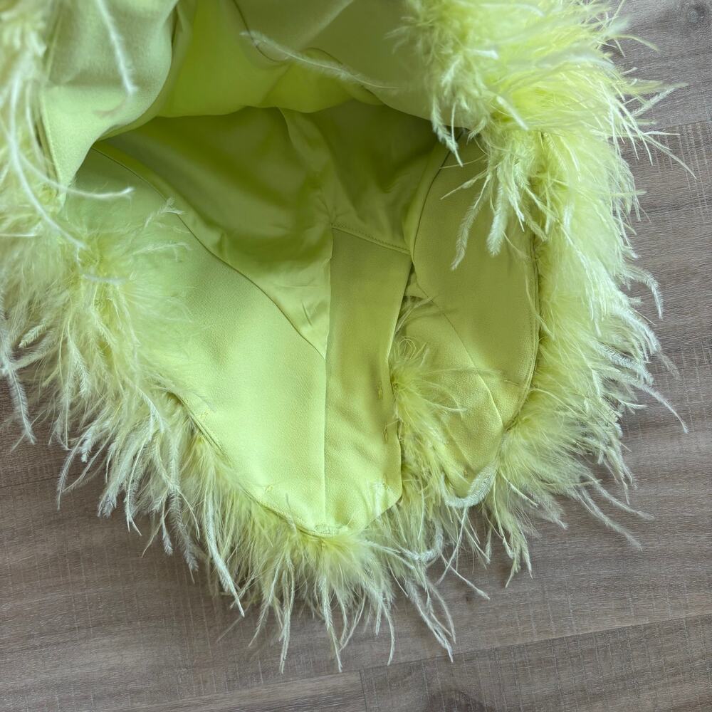House of CB Alessia Lime Midi Dress Women Size XS - Picture 6 of 8